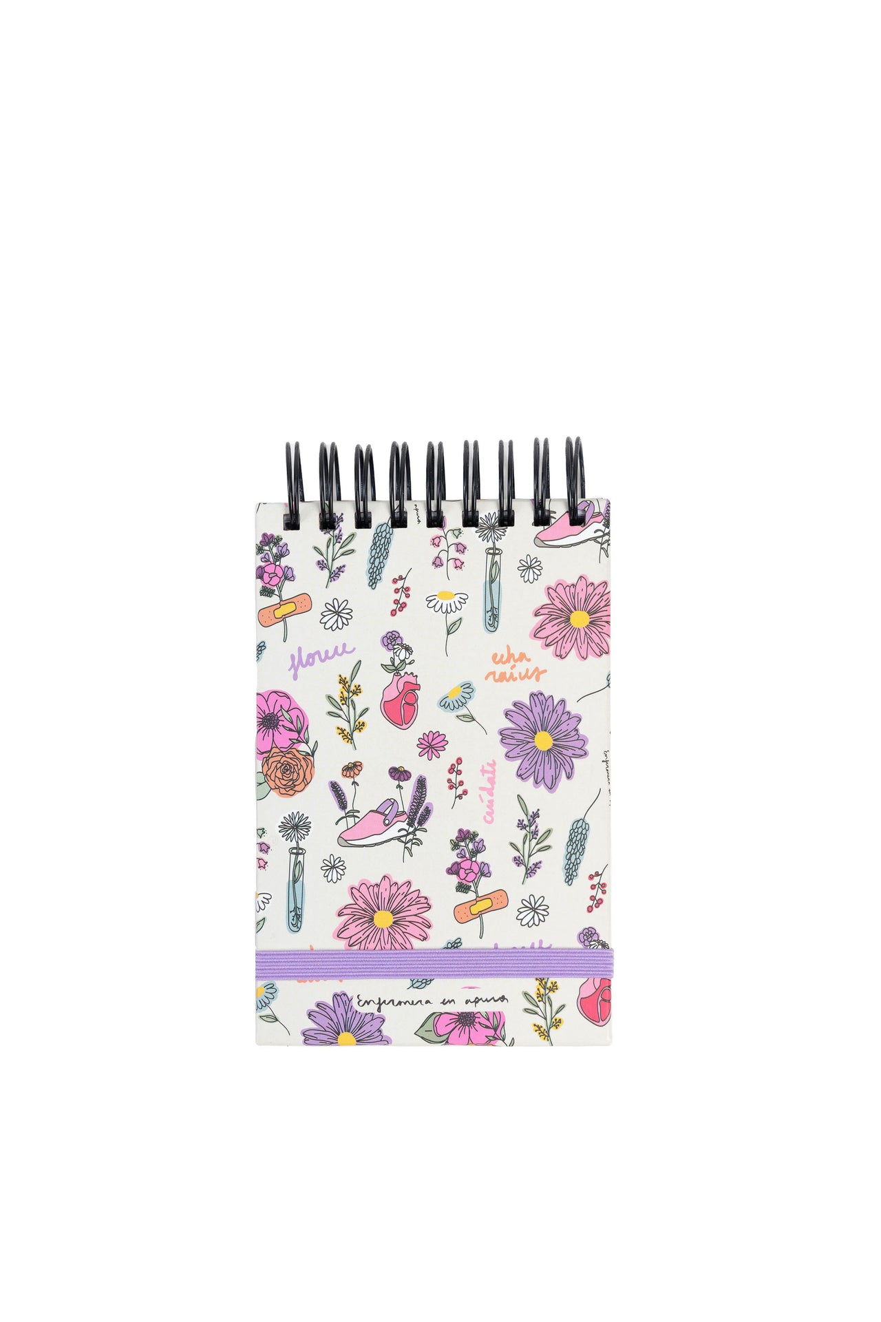 MINI NOTEBOOK WITH RINGS - BLOSSOM 🌸