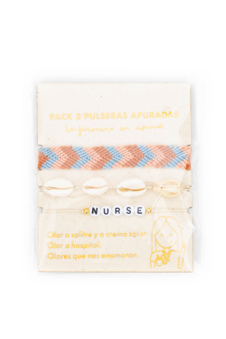 PACK PULSERAS NUDE VIBES